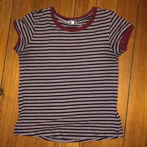 Trendy Striped Baby T-Shirt (Brandy Melville)